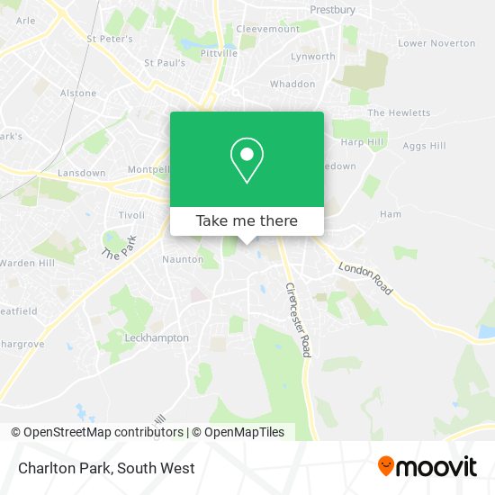 Charlton Park map