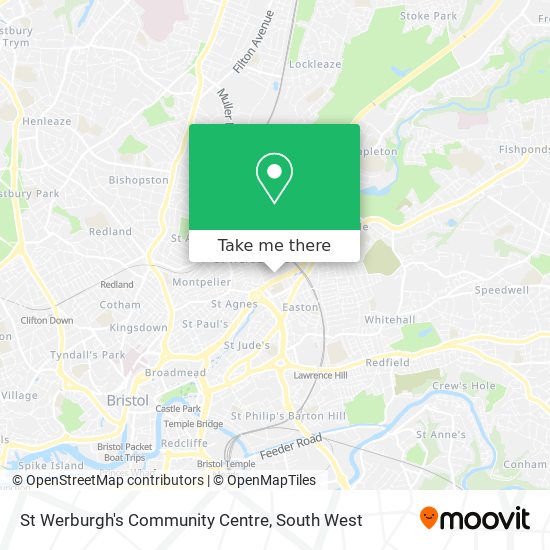 St Werburgh's Community Centre map