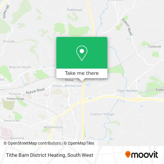 Tithe Barn District Heating map