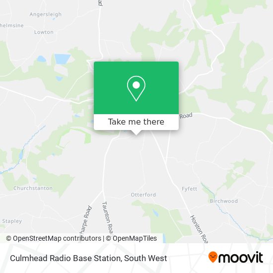Culmhead Radio Base Station map
