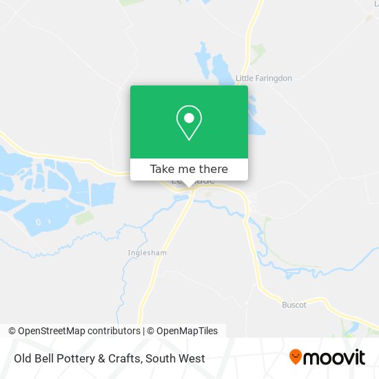 Old Bell Pottery & Crafts map