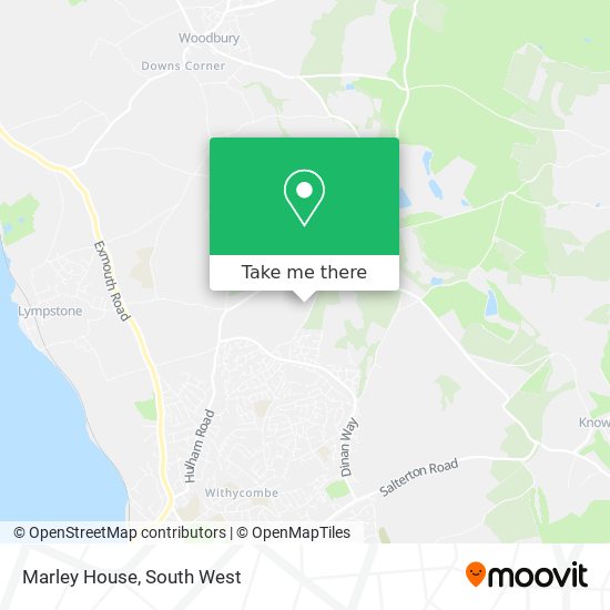 Marley House map