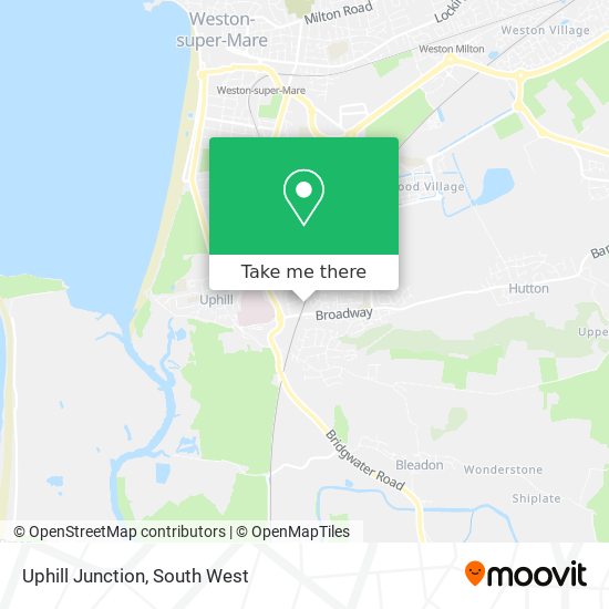 Uphill Junction map