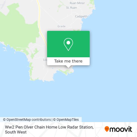 Ww2 Pen Olver Chain Home Low Radar Station map