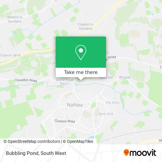 Bubbling Pond map
