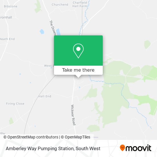Amberley Way Pumping Station map