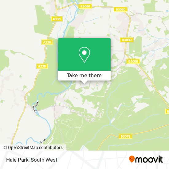 Hale Park map