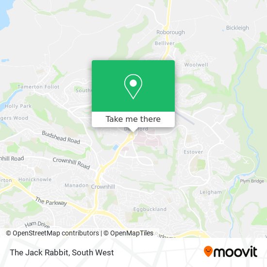 The Jack Rabbit map