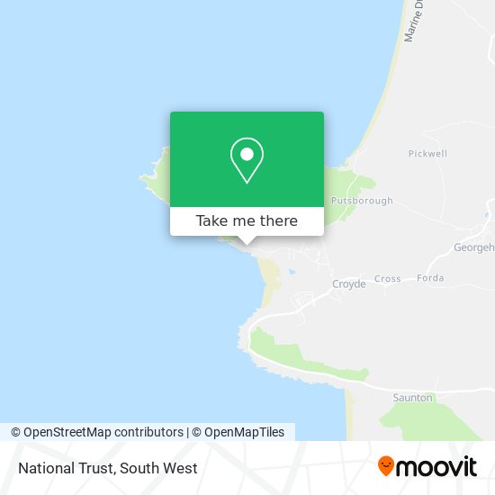 National Trust map
