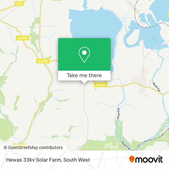 Hewas 33kv Solar Farm map