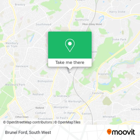 Brunel Ford map