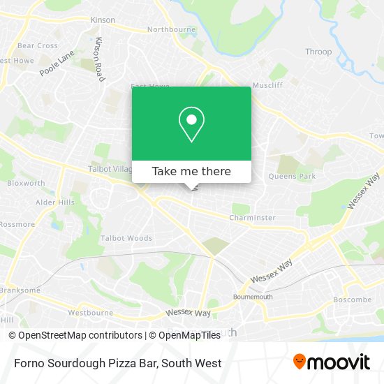 Forno Sourdough Pizza Bar map