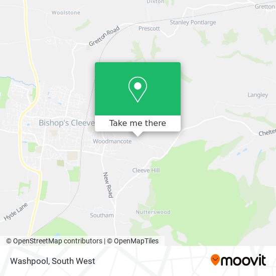 Washpool map