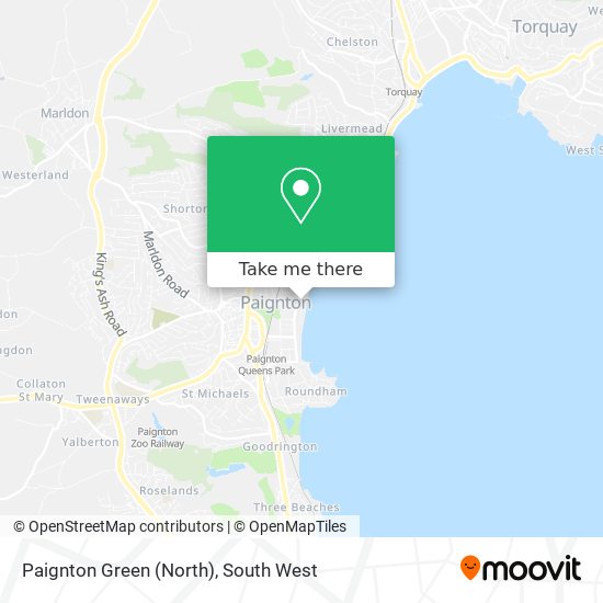 Paignton Green (North) map