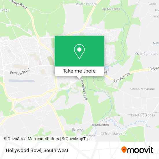 Hollywood Bowl map