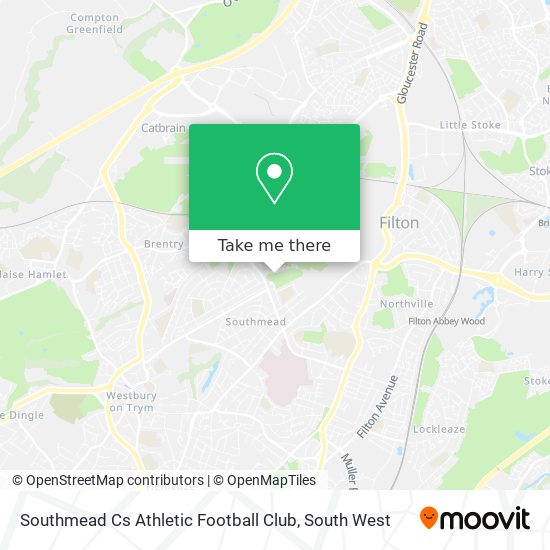 Southmead Cs Athletic Football Club map