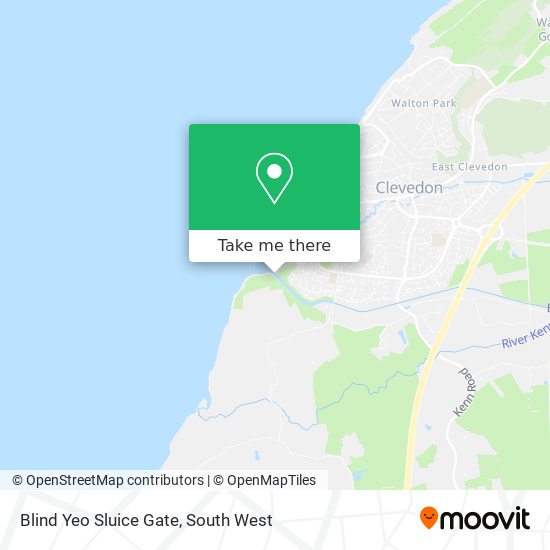 Blind Yeo Sluice Gate map