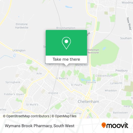 Wymans Brook Pharmacy map