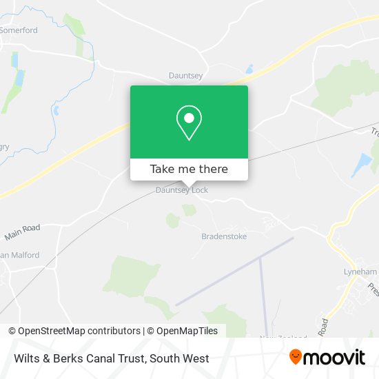 Wilts & Berks Canal Trust map