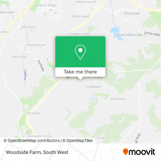 Woodside Farm map