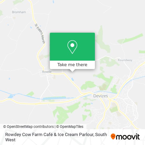 Rowdey Cow Farm Café & Ice Cream Parlour map