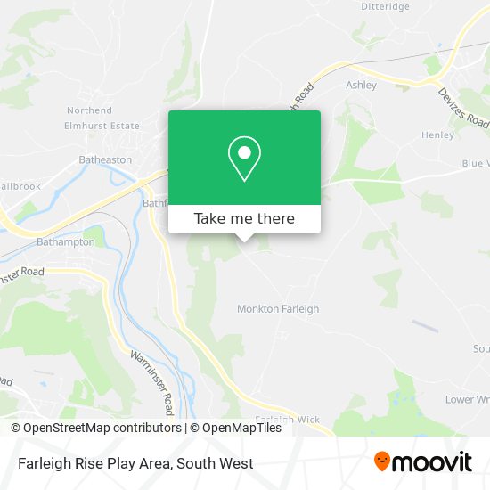 Farleigh Rise Play Area map