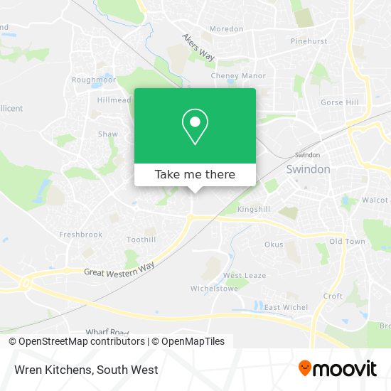Wren Kitchens map