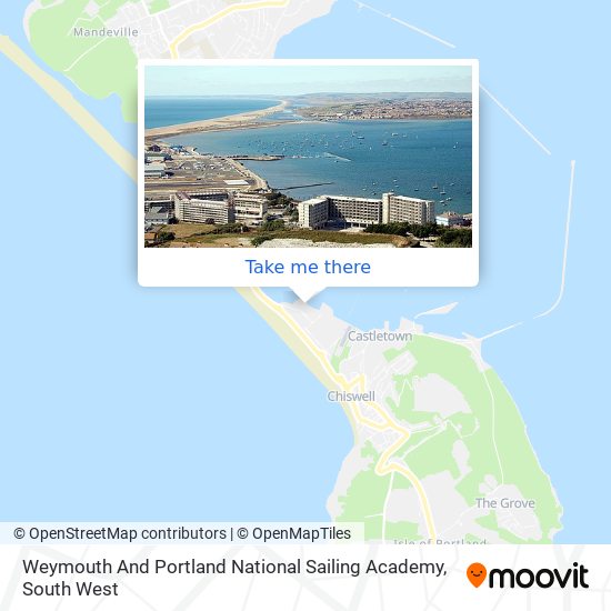 Weymouth And Portland National Sailing Academy map
