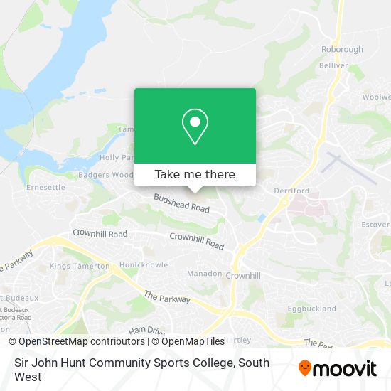 Sir John Hunt Community Sports College map