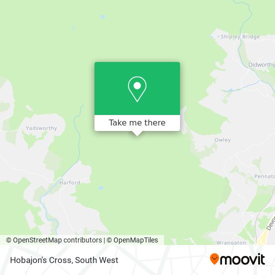Hobajon's Cross map