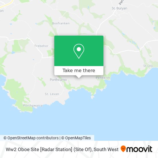 Ww2 Oboe Site [Radar Station] (Site Of) map