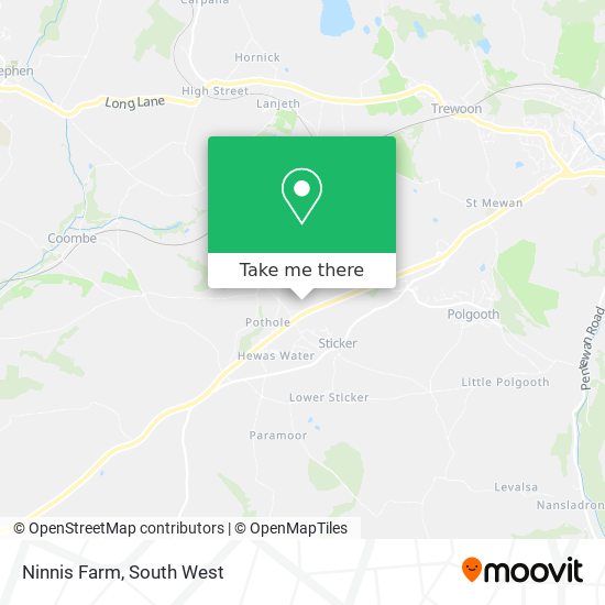 Ninnis Farm map