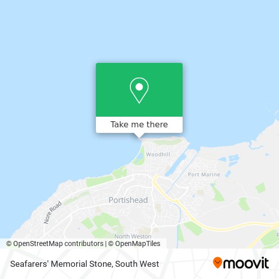Seafarers' Memorial Stone map