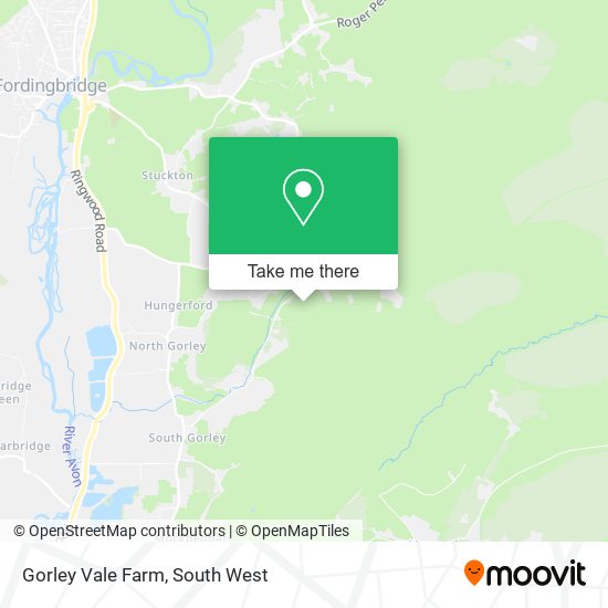 Gorley Vale Farm map