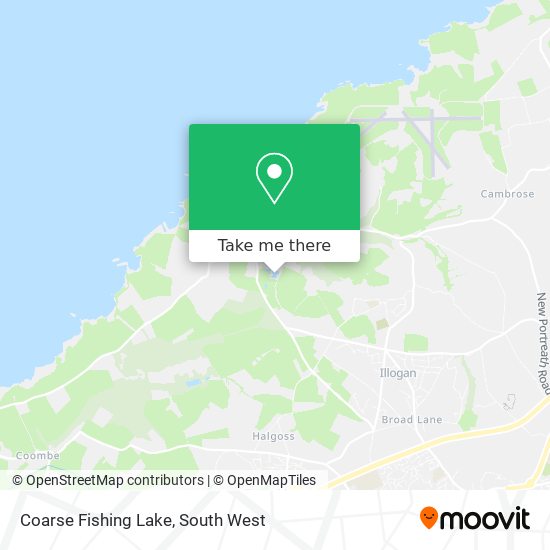 Coarse Fishing Lake map