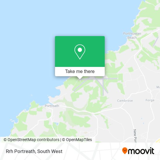 Rrh Portreath map