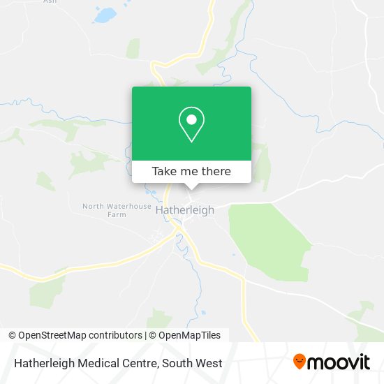 Hatherleigh Medical Centre map