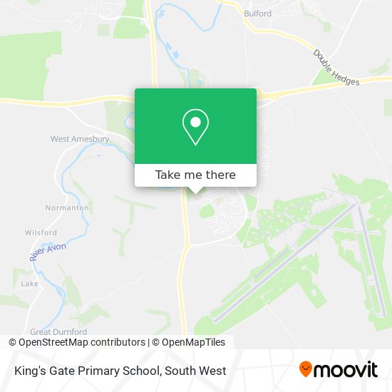 King's Gate Primary School map
