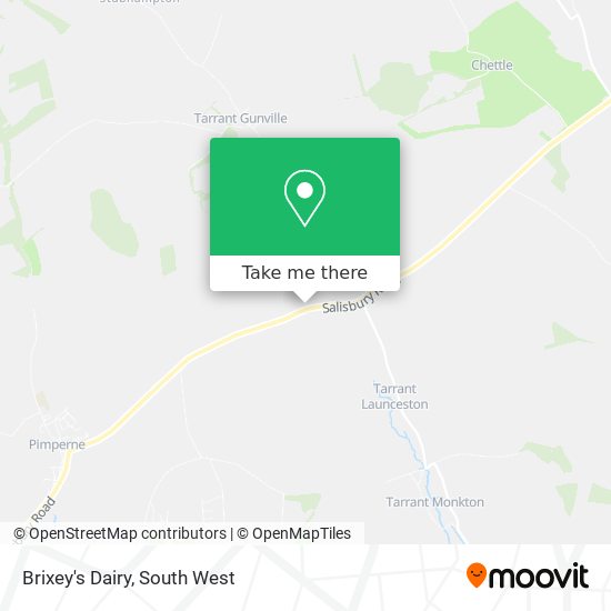 Brixey's Dairy map