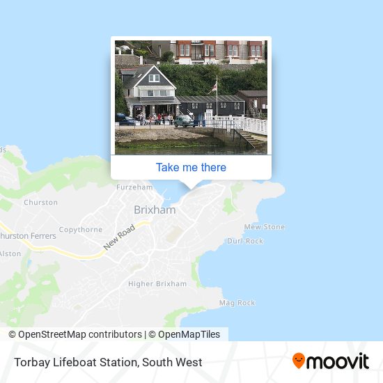 Torbay Lifeboat Station map