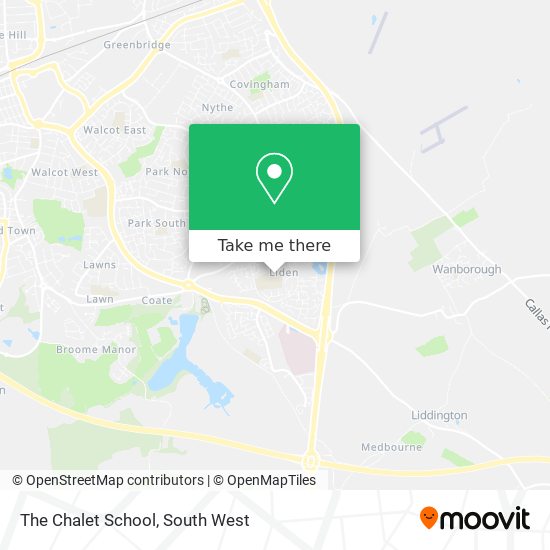 The Chalet School map
