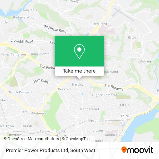 Premier Power Products Ltd map