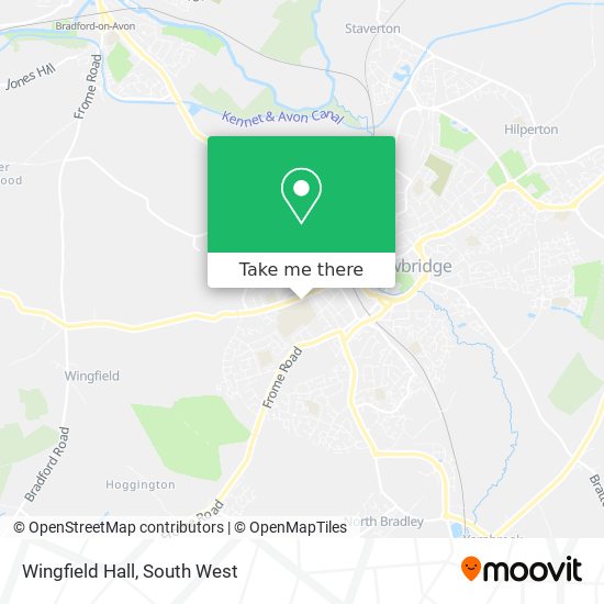 Wingfield Hall map