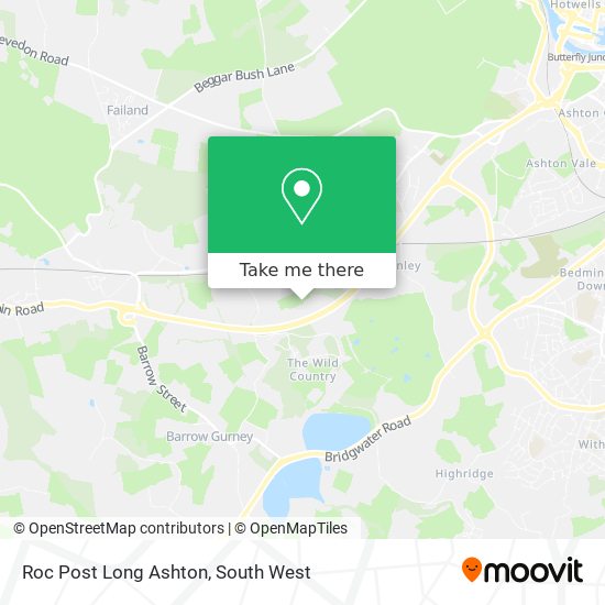 Roc Post Long Ashton map