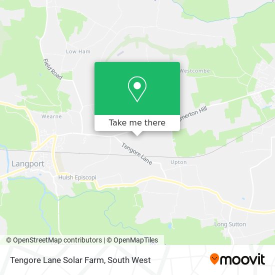 Tengore Lane Solar Farm map