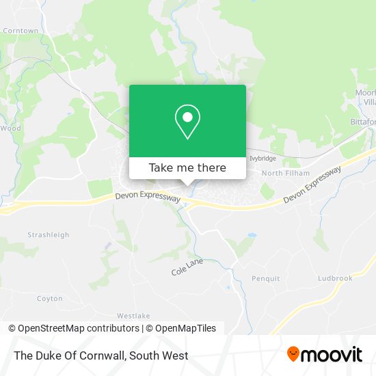 The Duke Of Cornwall map