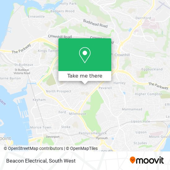Beacon Electrical map