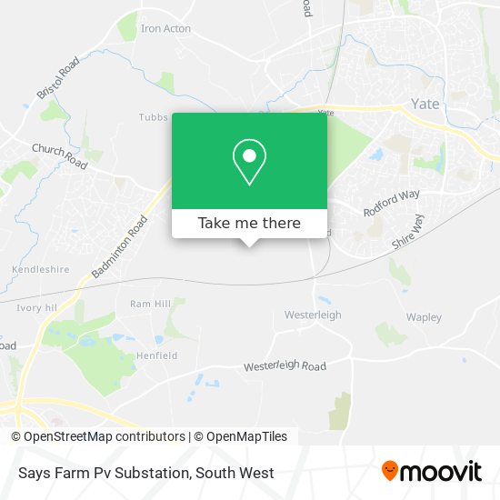 Says Farm Pv Substation map