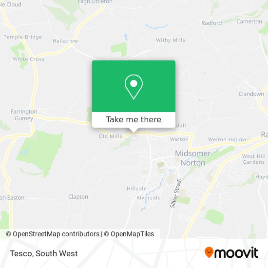 Tesco map