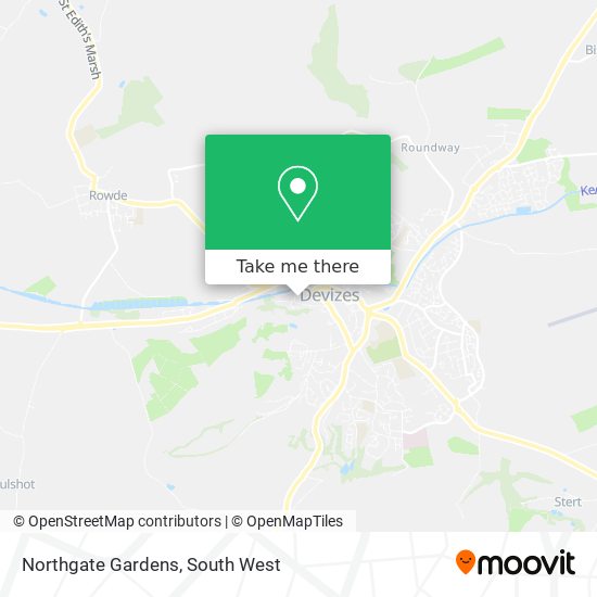 Northgate Gardens map
